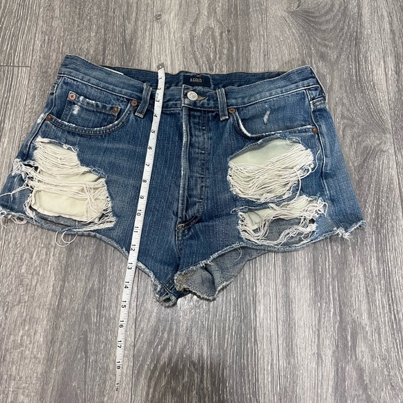 AGOLDE Los Angeles Parker denim shorts, size 28 - Picture 2 of 8